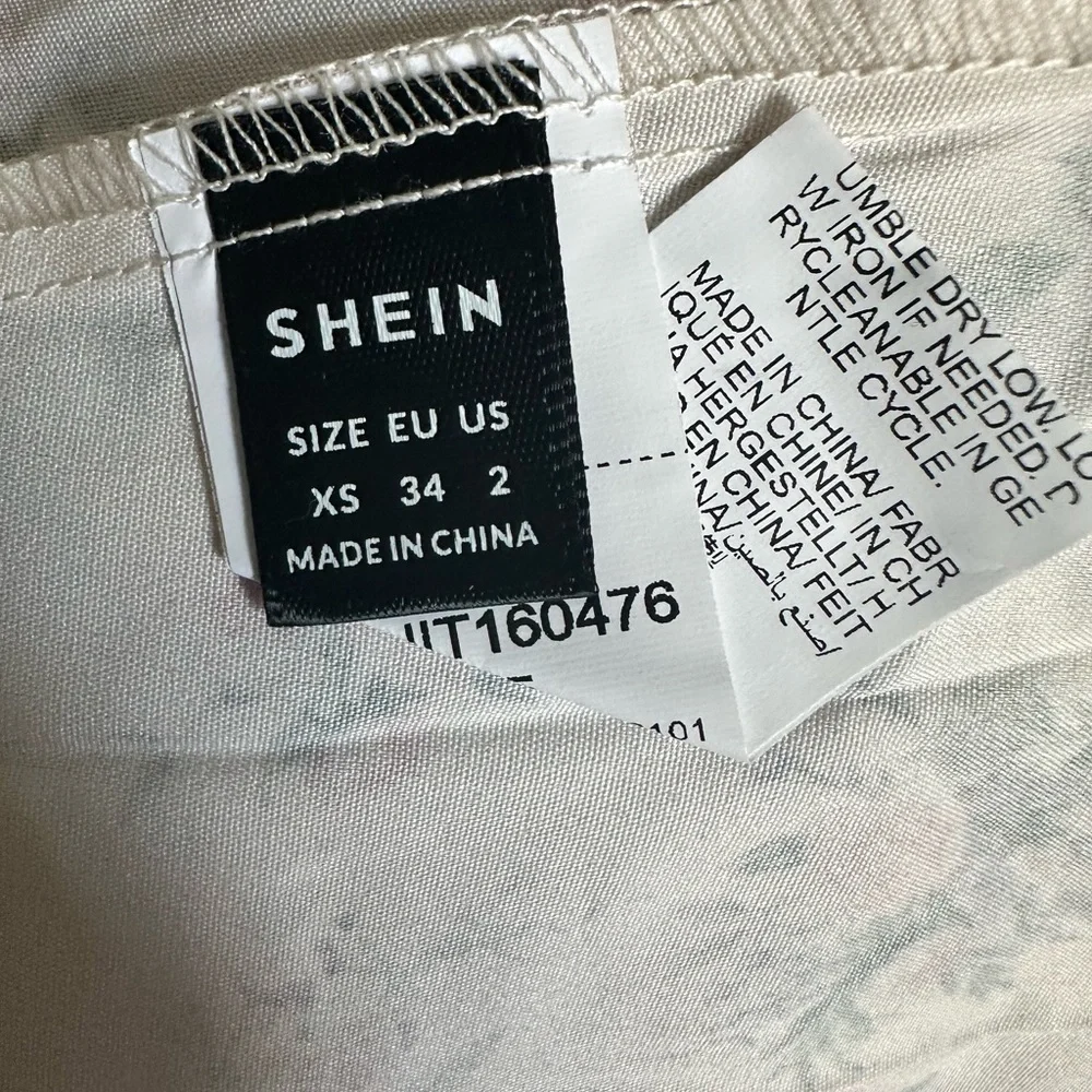 Cottagecore Floral Elegant White Maxi Dress XS - Picture 6 of 7